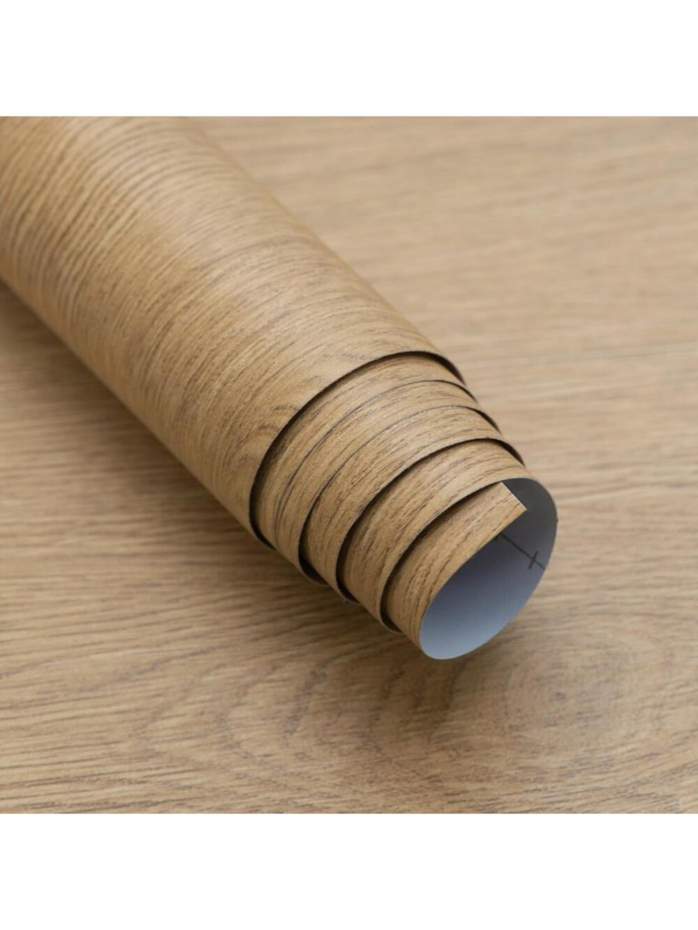 Extra Thick Natural Wood Textured Peel and Stick Wallpaper - 15.74"x354" Roll